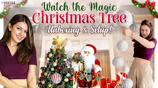 Unboxing My Christmas Tree🎄🎅  Unboxing amp Setup  Hansika Motwani [upl. by Pinsky593]