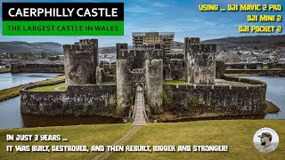 Caerphilly Castle  The Largest in Wales 2nd in Britain [upl. by Namara647]