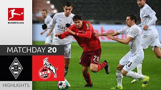 Borussia Mgladbach  1 FC Köln  12  Highlights  Matchday 20 – Bundesliga 202021 [upl. by Gleason]