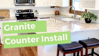 Installing Granite Countertops [upl. by Dippold764]