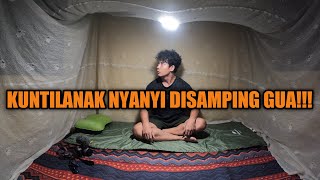 HORRORMENGINAP DIPONDOK TENGAH HUTAN KALIMANTAN DENGAN KELAMBU SENDIRIAN [upl. by Alessandra]