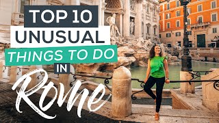 10 Unusual Things to Do in Rome that Arent On Your List YET [upl. by Antone]