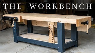 The PERFECT Woodworking Workbench  How To Build The Ultimate Hybrid Workholding Bench [upl. by Bryon]