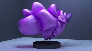 Cinema 4D Tutorial  Creating Abstract Cloth Inflation Animations [upl. by Harwin]