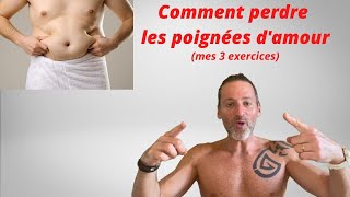 Comment perdre les poignées damour mes 3 exercices [upl. by Irrep410]