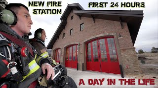 First 24 Hours in a New Fire Station  A Day in the Life [upl. by Suk]