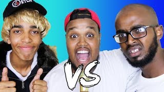 EPIC 1V1 RAP BATTLE  DARKEST MAN V YOUNG LAMPOST [upl. by Milewski]