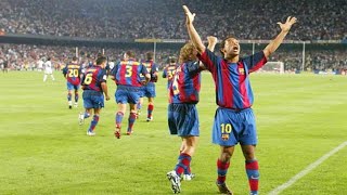 Historic Ronaldinhos Debut for Barcelona [upl. by Parrisch721]