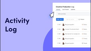 The Activity Log  mondaycom tutorials [upl. by Ace182]