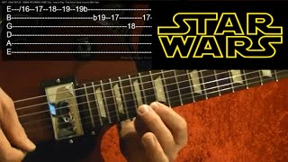 STAR WARS Cantina Band  Guitar Lesson [upl. by Lipski281]