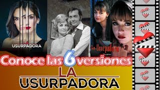 Conoce las 6 versiones de LA USURPADORA [upl. by Aderf]