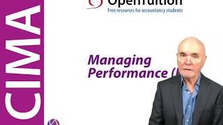 Introduction to CIMA E2 Managing Performance Exam [upl. by Kciredorb]