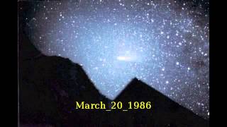 Comet Halley 19851986 [upl. by Eirhtug]