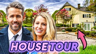 Ryan Reynolds amp Blake Lively  House Tour  New York Country Mansion amp More [upl. by Sutniuq]