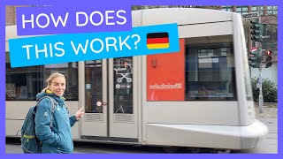 PUBLIC TRANSPORTATION in Germany Explained 🚍🚊 [upl. by Sherye]