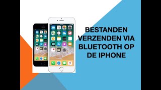 Bestanden verzenden via bluetooth op de iPhone [upl. by Noxid678]