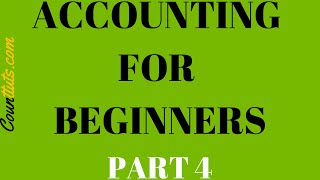 Accounting for Beginners  Part 4  Accruals amp Prepayments [upl. by Aleahs]