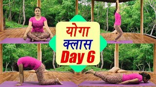 Yoga Class Day 6  मार्जरासन कुर्सी आसन शलभासन । सीखें योग 25 Day Course। boldsky [upl. by Ednarb]