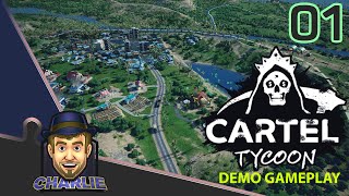 BECOME THE DRUG LORD  Cartel Tycoon Demo  Part 01  Lets Play Cartel Tycoon Gameplay [upl. by Rexford]