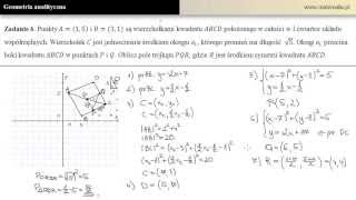 Geometria analityczna  zestawienie najważniejszych wiadomości [upl. by Aikyt]