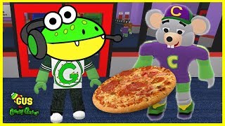 Lets Play ROBLOX Chuck E Cheese with Gus the Gummy Gator [upl. by Fitzger496]