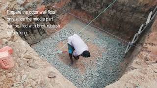 How to construct Septic tank  Building Construction [upl. by Notniuqal]