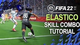 FIFA 22 Elastico Skill Combo Tutorial [upl. by Anidualc]