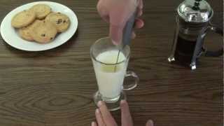 Aerolatte  The Original Steam Free Milk Frother [upl. by Amahs]