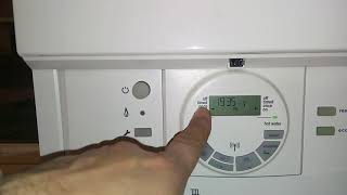 Tutorial  How to program the Worcester Combi boiler [upl. by Ajup]