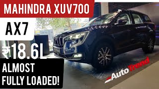 Mahindra XUV700 AX7 Most Detailed Walkaround Review  teamautotrend [upl. by Kus]