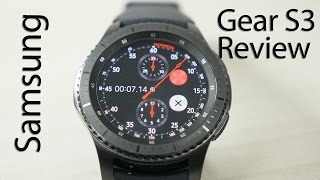 Samsung Gear S3 Frontier Smartwatch Review [upl. by Ennylyak579]