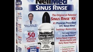 HOW TO USE NAVAGE SALINE NASAL IRRIGATOR l Demo amp Review [upl. by Mountford]