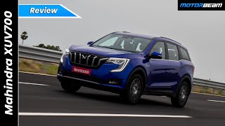 Mahindra XUV700 Review amp Quick Comparo With Safari amp Alcazar  MotorBeam [upl. by Jamison]