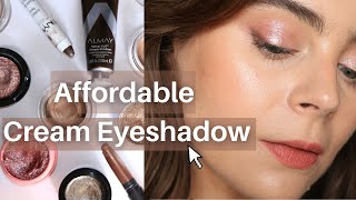 BEST amp Worst Affordable CREAM Eyeshadow [upl. by Sheff]