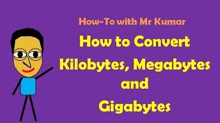 How to Convert Kilobytes Megabytes and Gigabytes [upl. by Gellman]