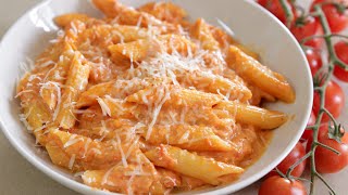 Rose Pasta Recipe  Pink Sauce Pasta  Creamy Tomato Pasta [upl. by Paryavi]