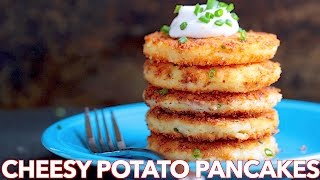 How to Make the Best Mashed Potato Cakes  Natashas Kitchen [upl. by Ahsienet]