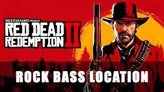 Red Dead Redemption 2 Rock Bass Location [upl. by Geno334]