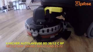 Karcher Scrubber Drier BD 3812 C Bp amp Enviro Solutions Cleaner From Larose [upl. by Nallid]