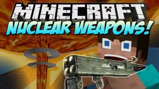 Minecraft  NUCLEAR WEAPONS Rival Rebels  Mod Showcase 151 [upl. by Ursas]