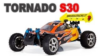 TORNADO S30 110th scale Nitro RC Buggy by Redcat Racing [upl. by Ahgiel]