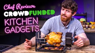 A Chef Reviews Crowd Funded Kitchen Gadgets Vol2  Sorted Food [upl. by Leasim727]