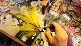 Musky Fly Tying  Fall Pattern Streamer  Step By Step [upl. by Clynes612]