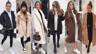 12 MUST HAVE WINTER COATS  Kate Hutchins [upl. by Annayhs]