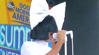 Sia  Unstoppable LIVE GMA Performance [upl. by Morry]