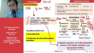 NEFRO  Alteraciones hidroelectrolíticas  ENAM 2021 [upl. by Reywas323]