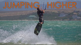 Jumping Higher Kiteboard Tutorial inc landing heli loops launching conditions amp safety [upl. by Titania814]