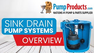 Sink Drain Pump Systems [upl. by Monson398]