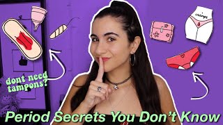 15 Period Secrets You Didnt Know facts  Just Sharon [upl. by Malony529]