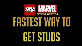 GET STUDS FAST IN LEGO MARVEL SUPERHEROS [upl. by Ailugram]